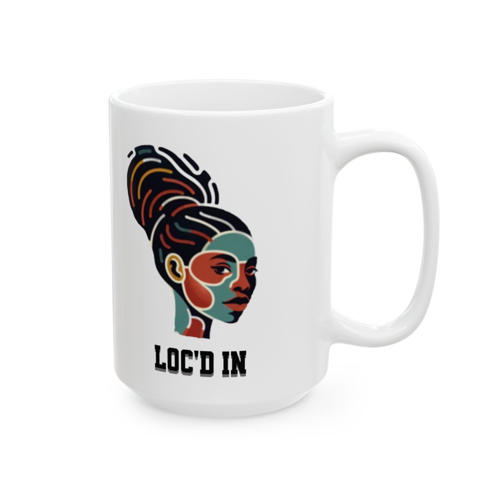 Colorful Loc'd In Mug Design #1 - Image 5