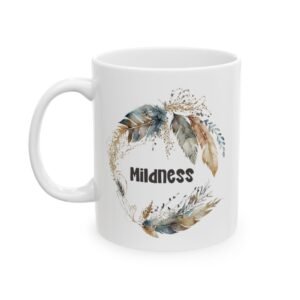 Blue Feather Mildness Mug