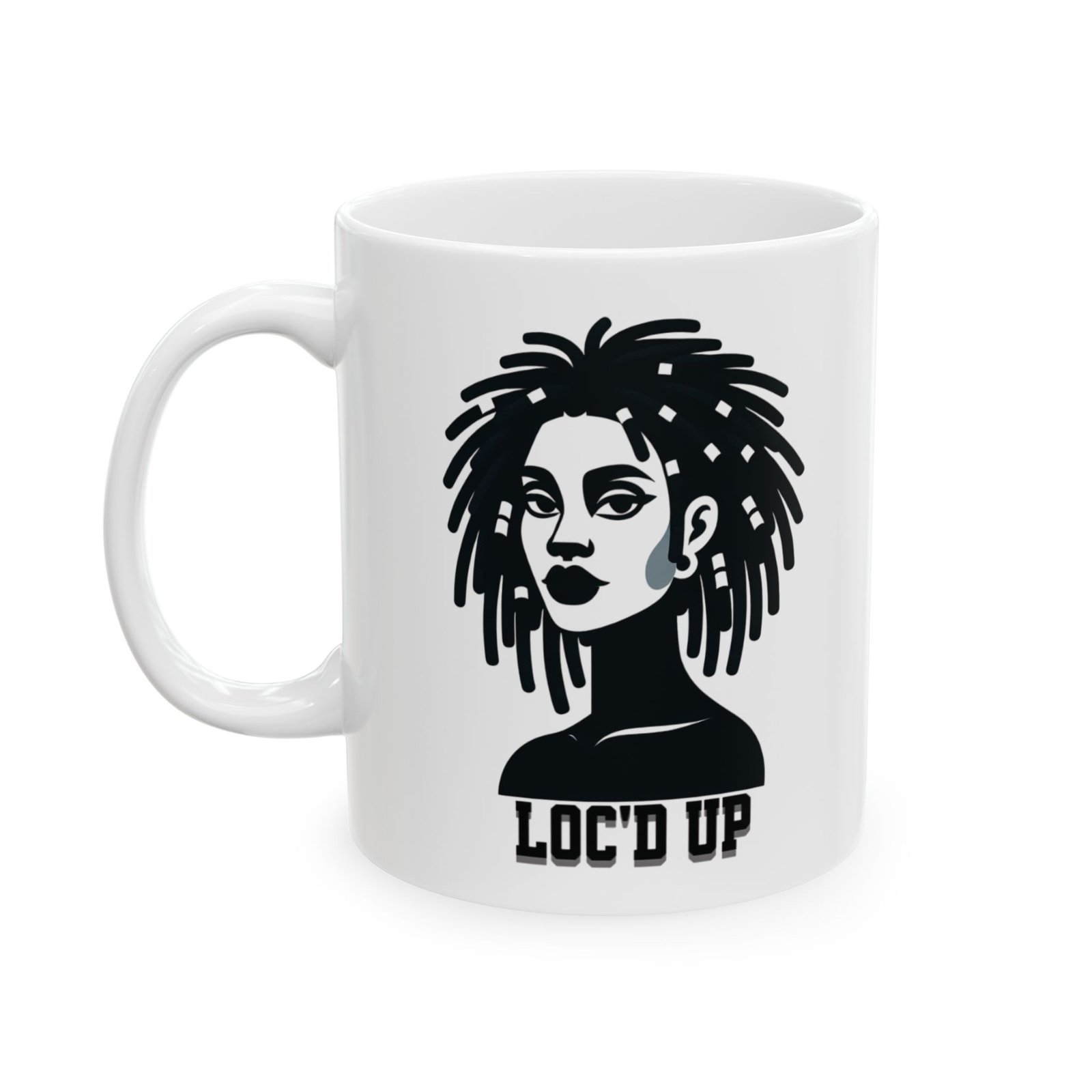 Groovy Loc'd Up Mug Design#1