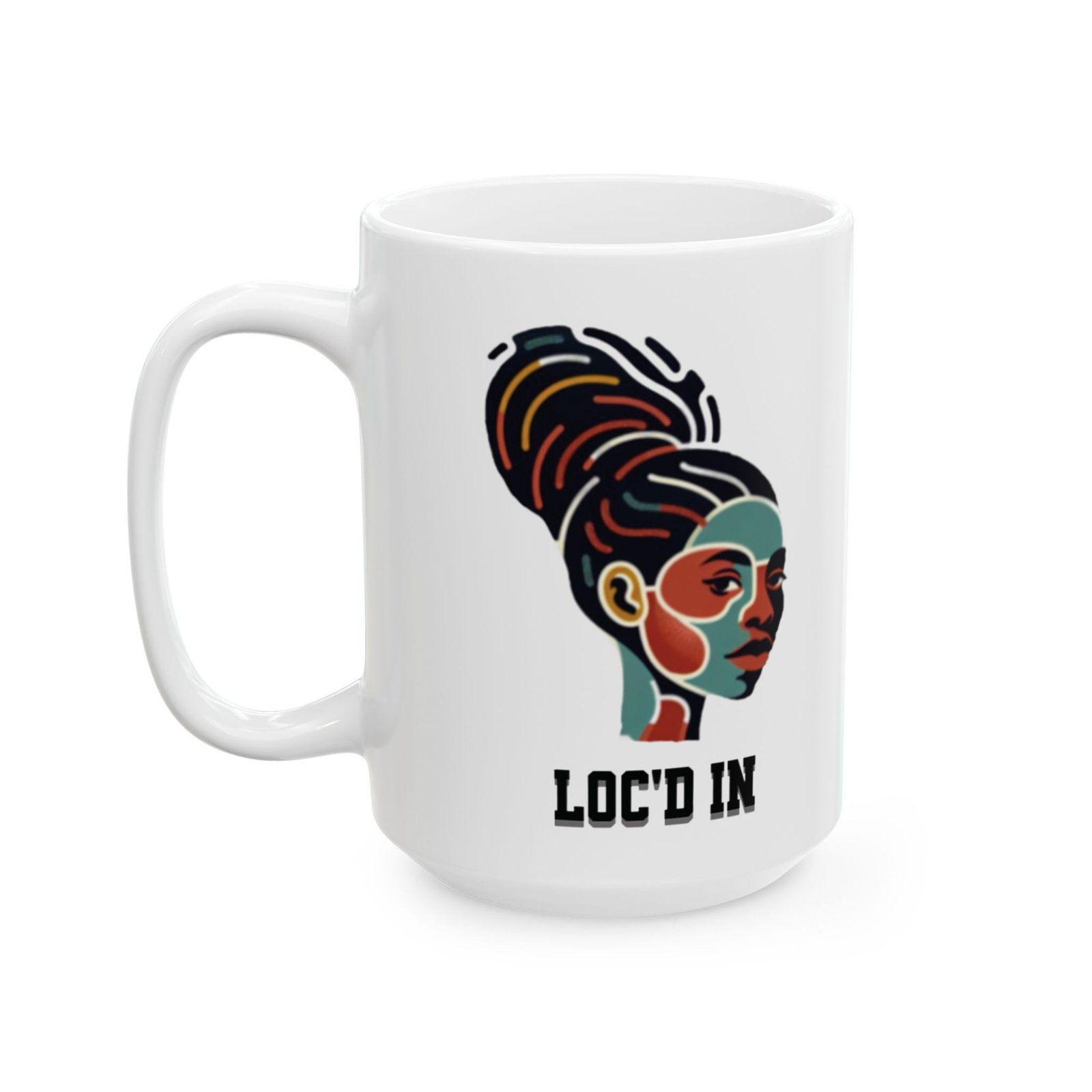 Colorful Loc'd In Mug Design #1 - Image 4