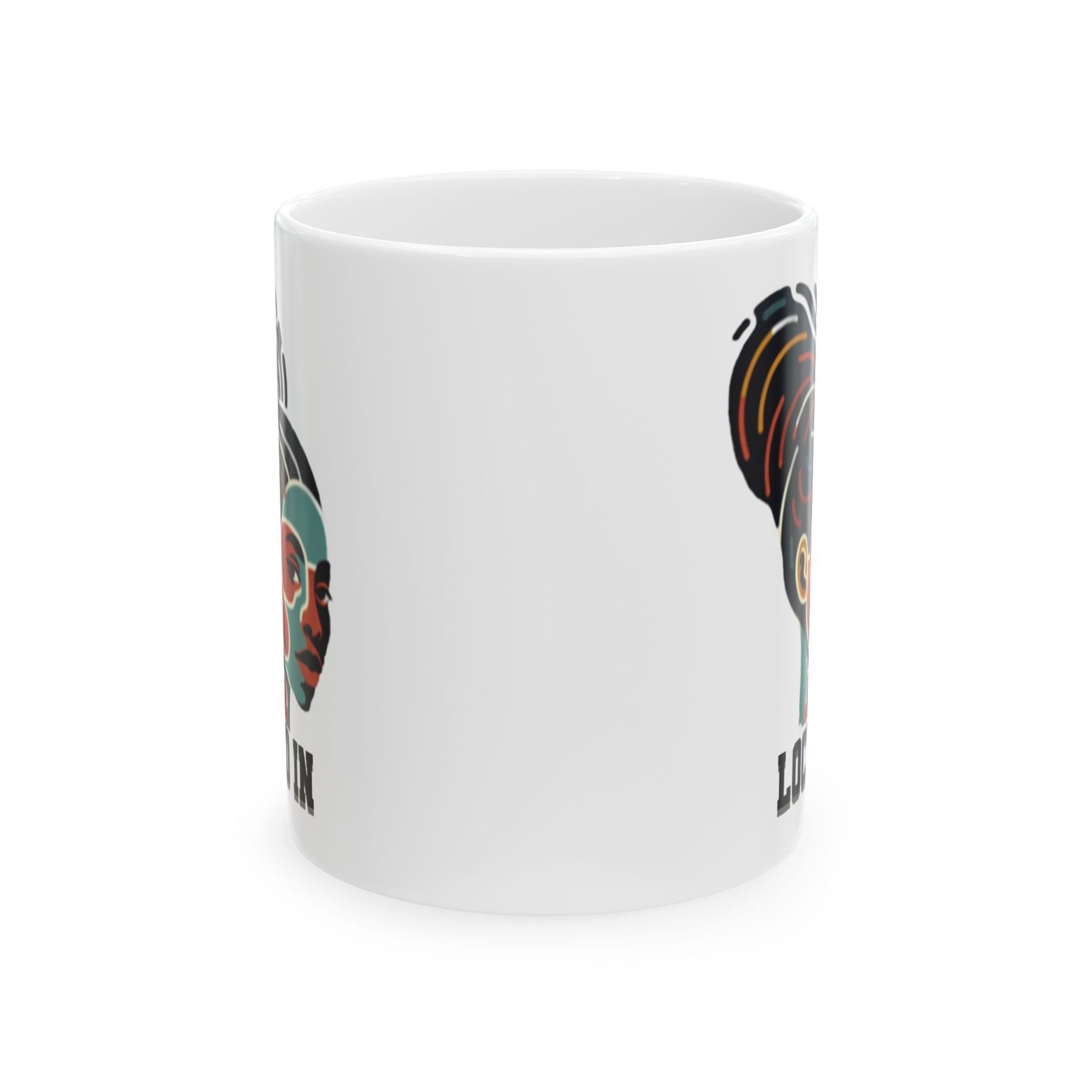 Colorful Loc'd In Mug Design #1 - Image 2