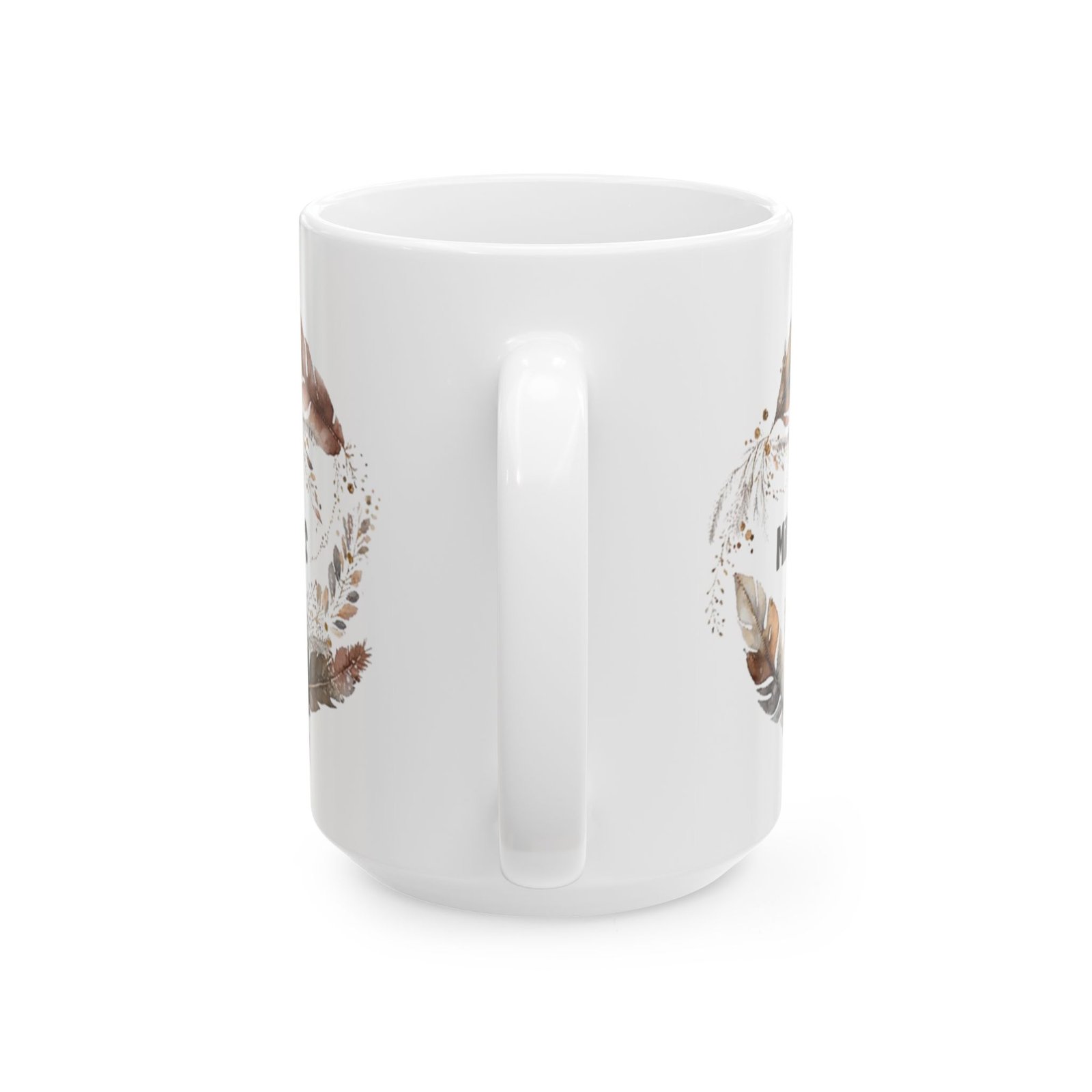 Brown Feather Mildness Mug - Image 6