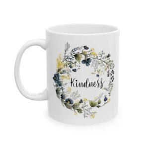 Blue Flower Kindness Mug (BRI Print)