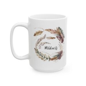 Purple Feather Mildness Mug (BRI Print)