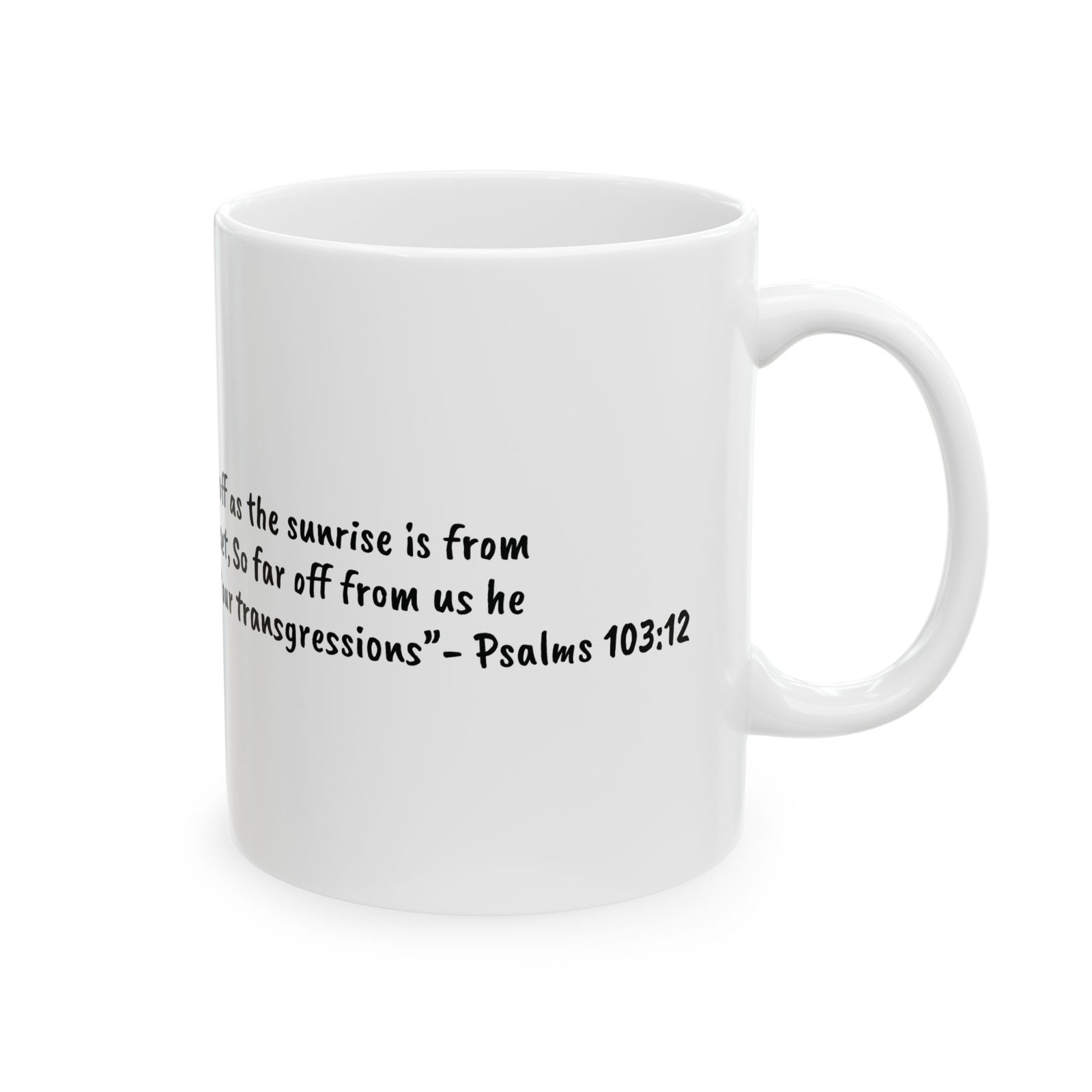Psalms 103:12 Mug - Image 4
