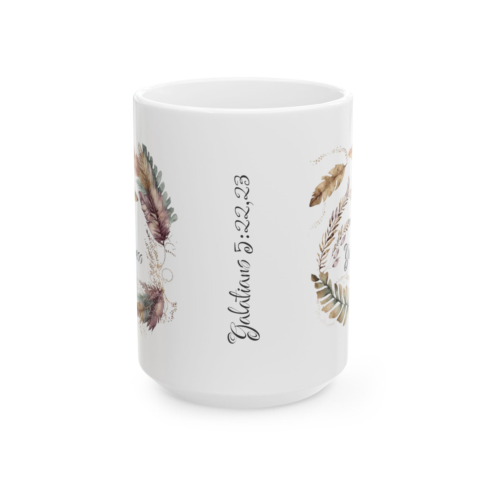Purple Feather Goodness Mug (FES Print) - Image 5