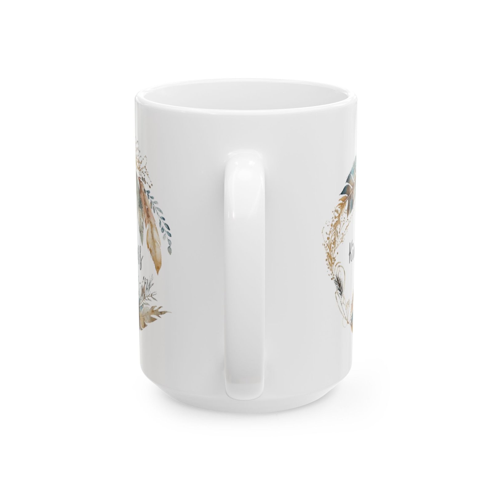 Blue Feather Kindness Mug (BRI Print) - Image 6