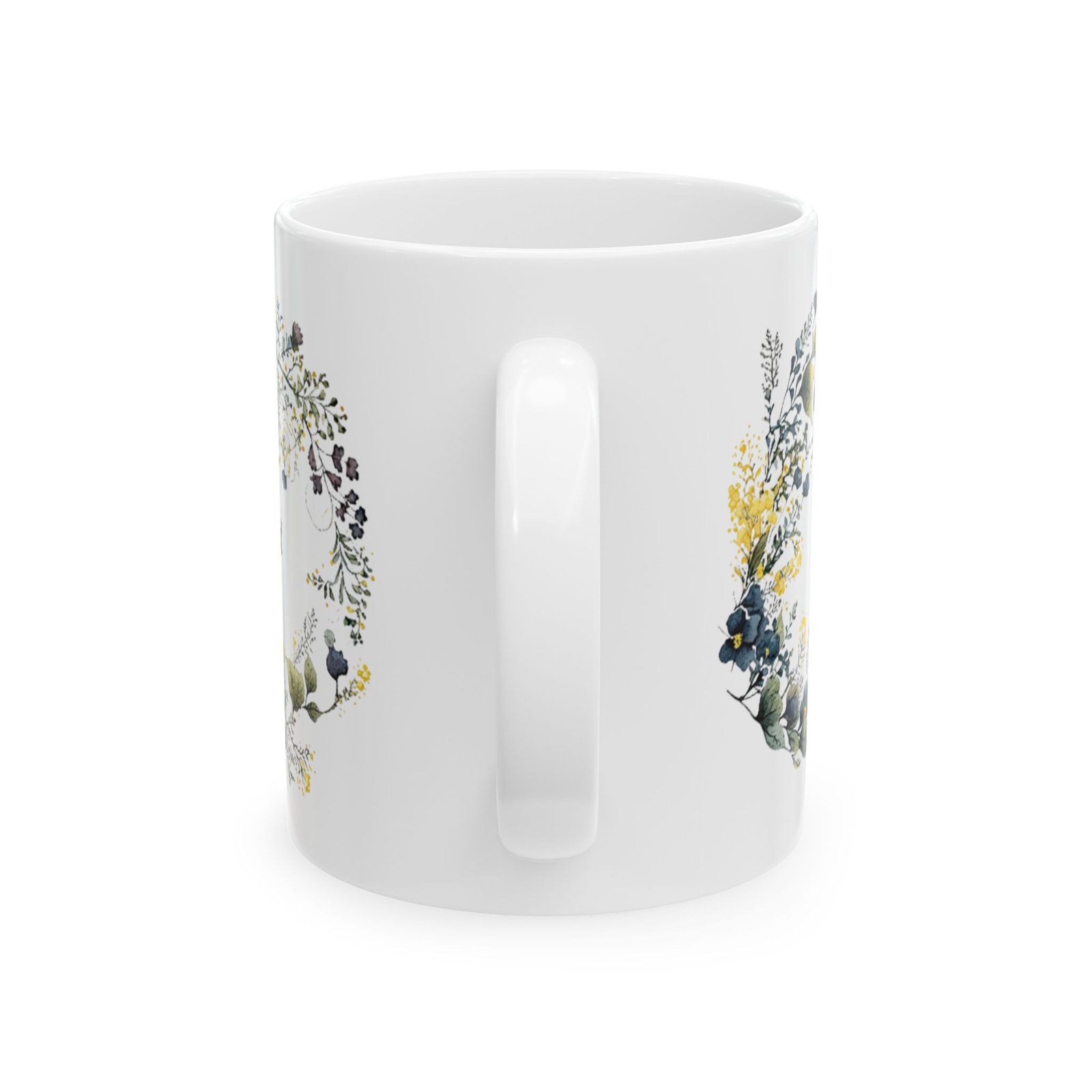 Blue Flower Faith Mug (May Print) - Image 3