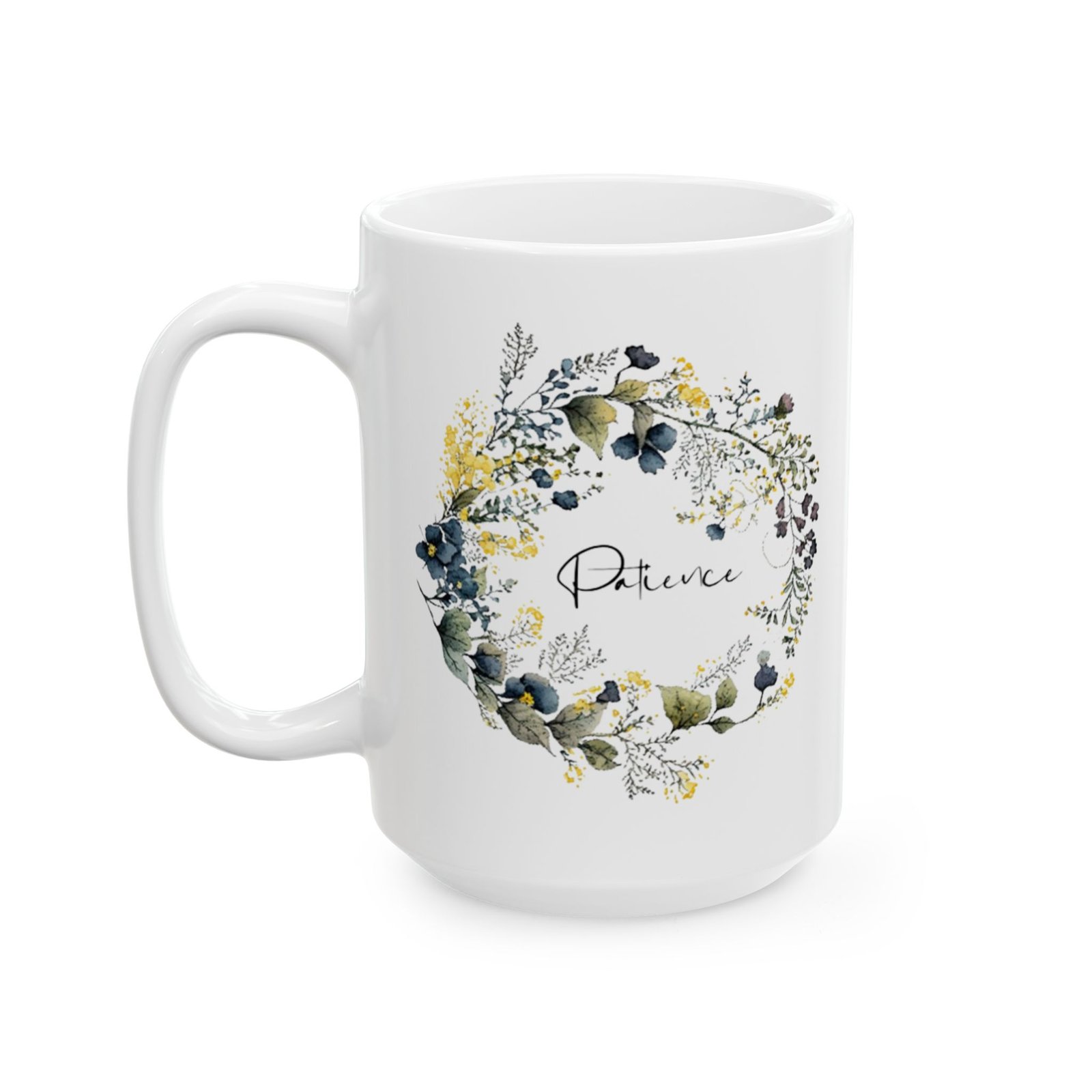 Blue Flower Patience Mug (GAB Print) - Image 7