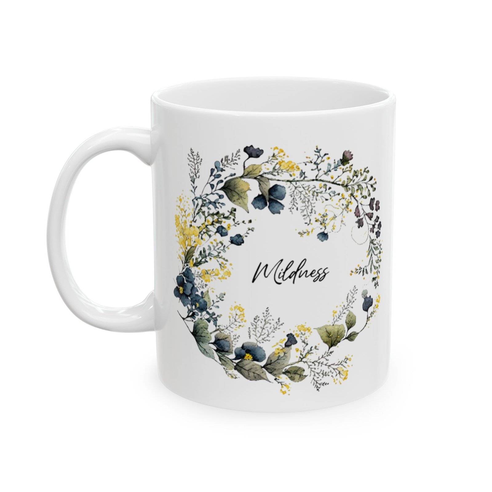 Blue Flower Mildness Mug (May Print) - Image 7