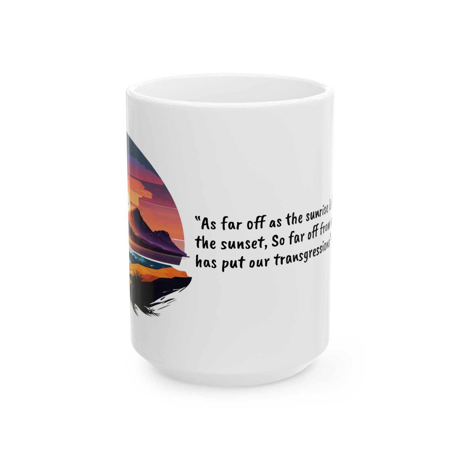Psalms 103:12 Mug - Image 5