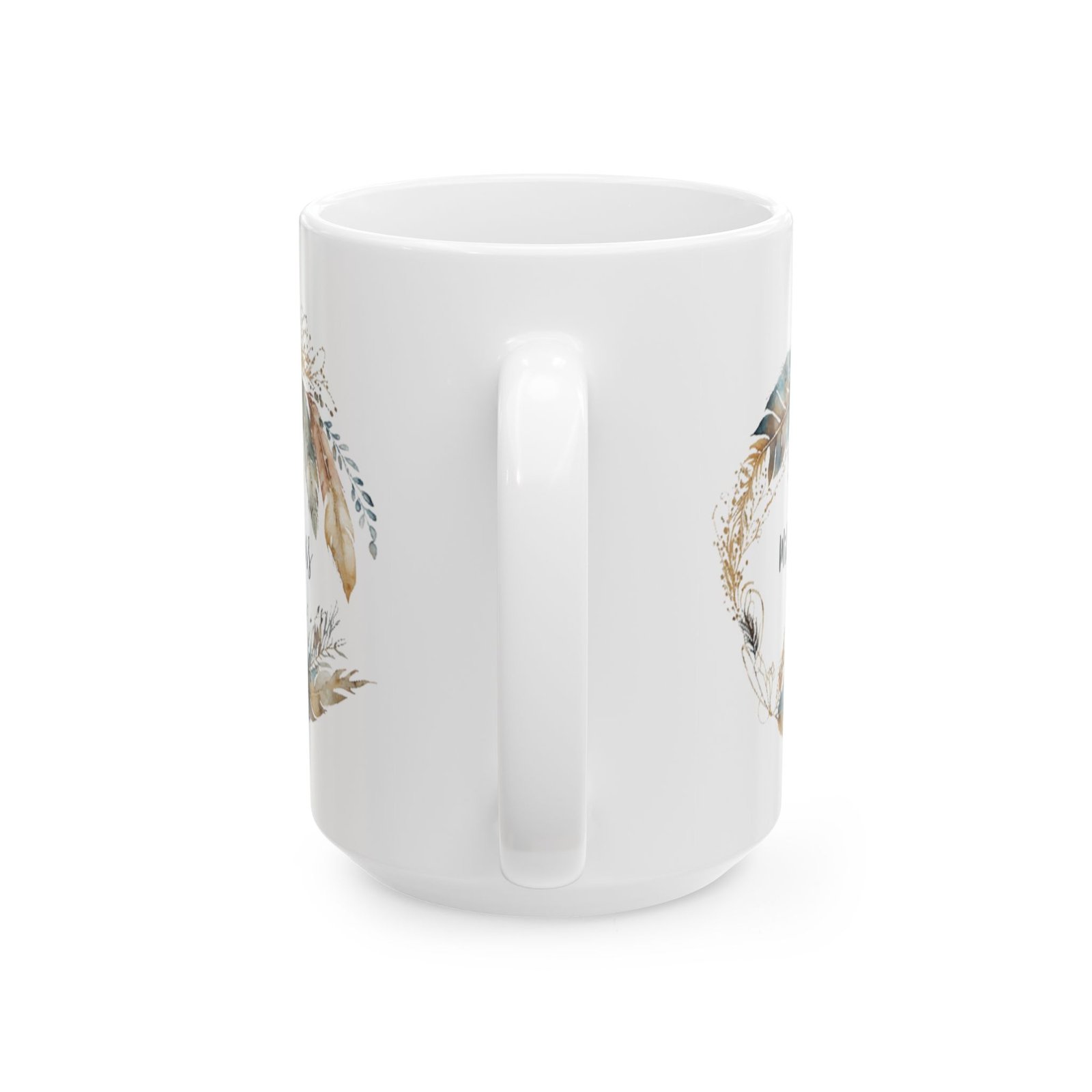 Blue Feather Mildness Mug (BRI Print) - Image 6