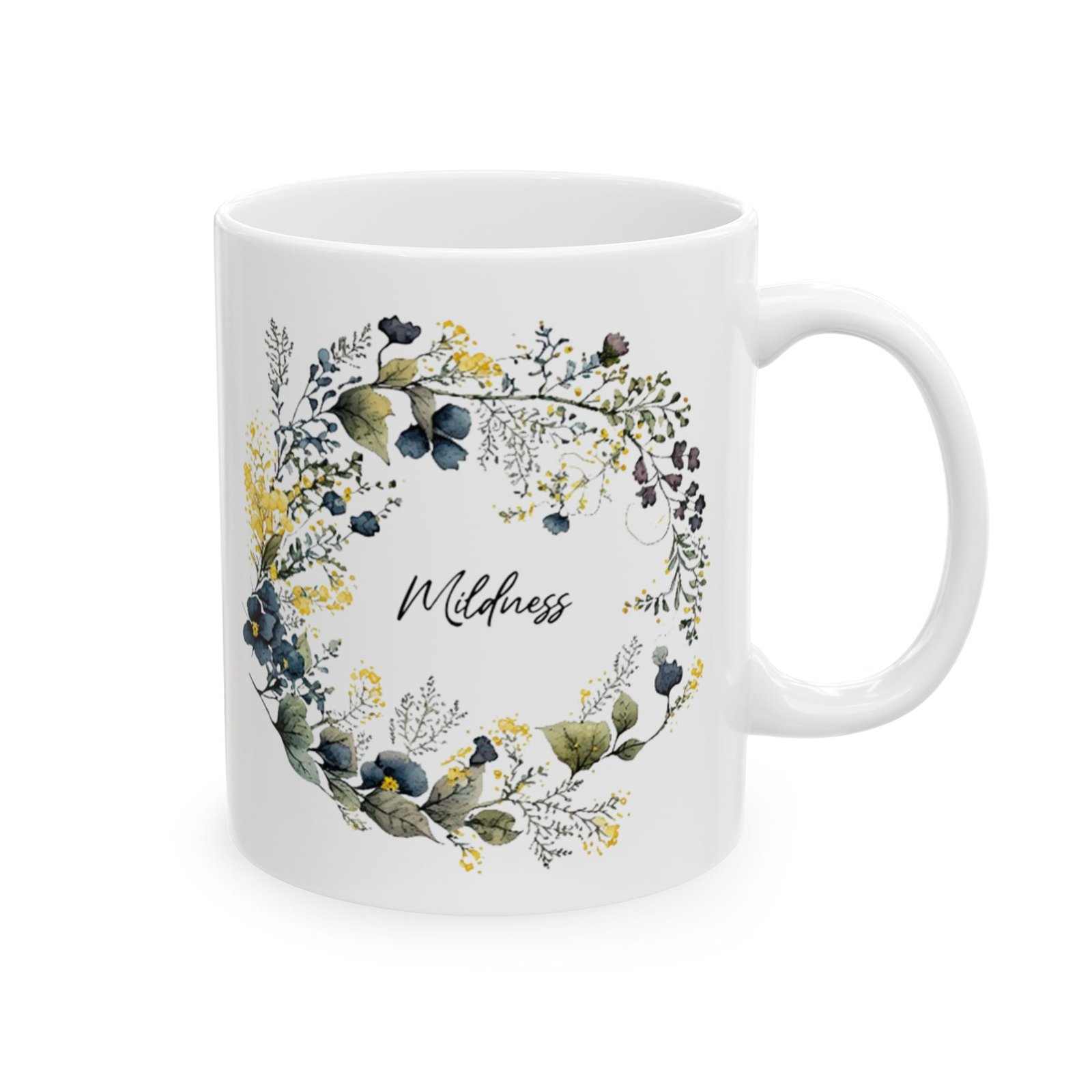 Blue Flower Mildness Mug (May Print) - Image 8