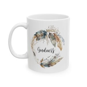 Blue Feather Goodness Mug (BRI Print)
