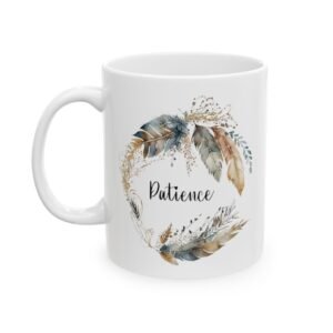 Blue Feather Patience Mug (BRI Print)