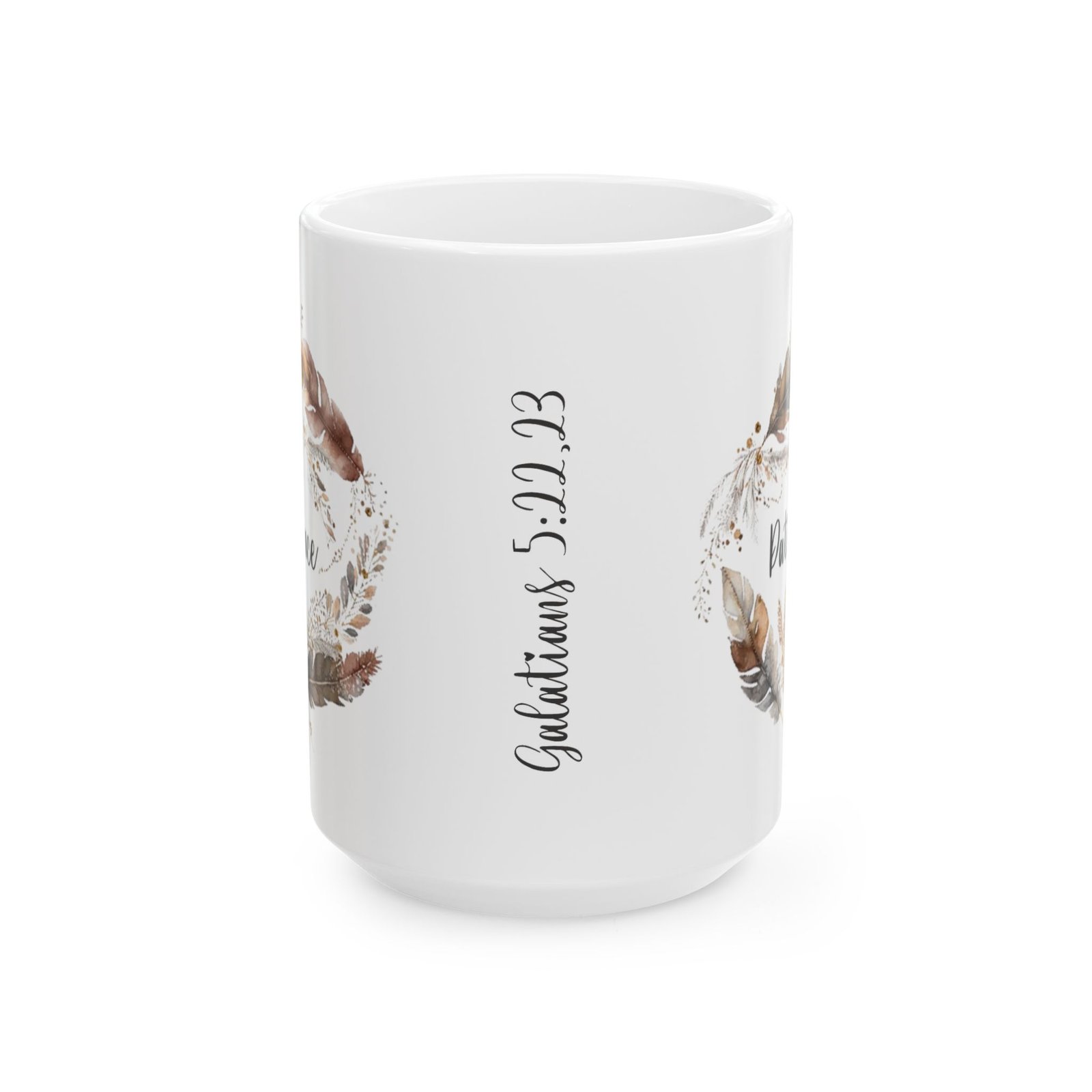 Brown Feather Patience Mug (BRI Print) - Image 5