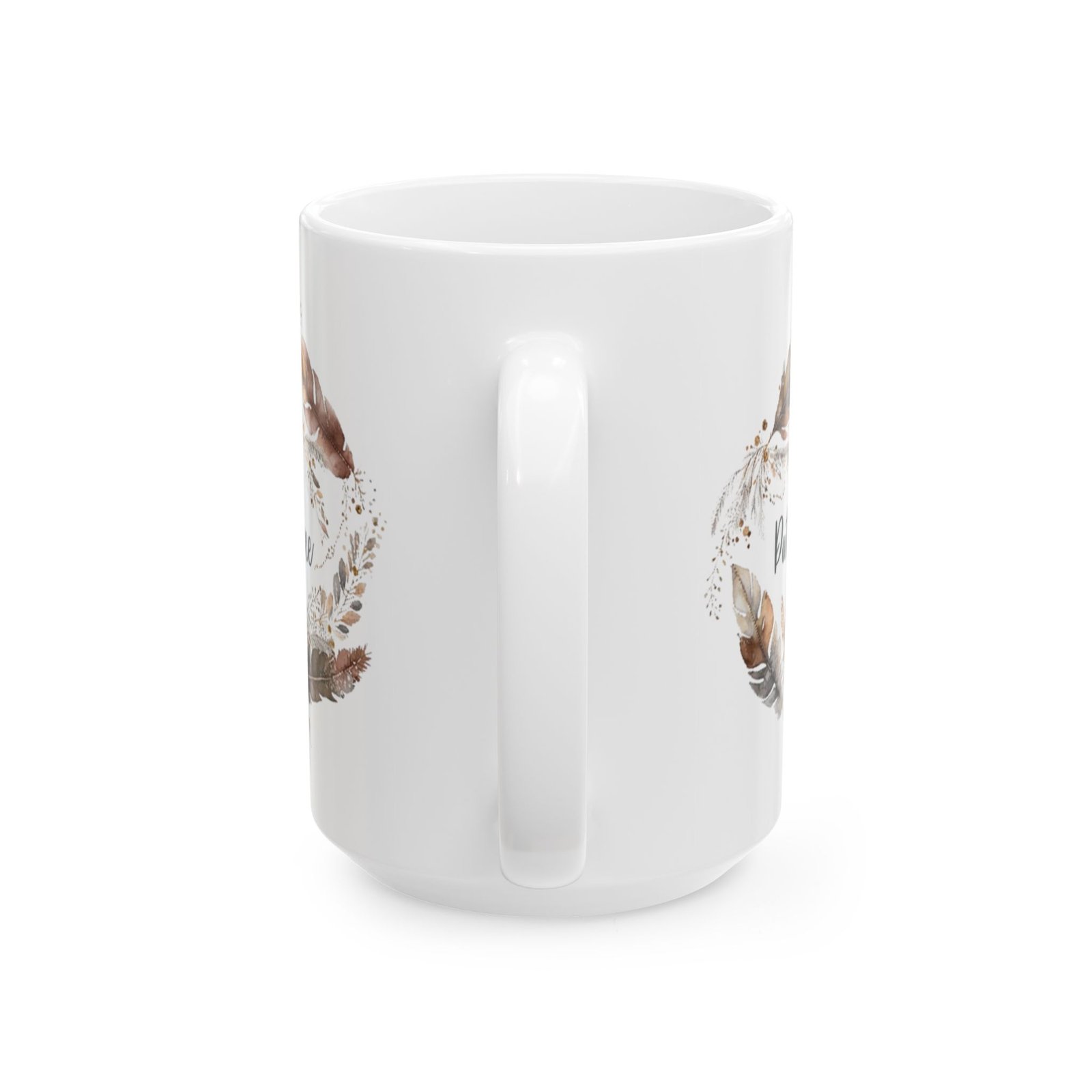 Brown Feather Patience Mug (BRI Print) - Image 6